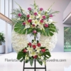 Corona de flores Funerarias para tanatorio